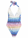 Missoni Halterneck Crochet One-Piece Swimsuit I 44 ladies