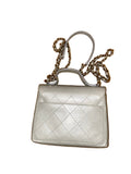 Chanel Calfskin Flap Bag with Top Handle Style code: AS0880 Handbag Ladies