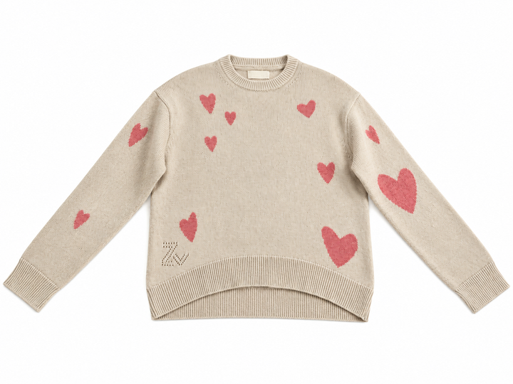 Zadig & Voltaire Markus Heart Jumper ladies