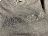 Zadig & Voltaire Ida Mon Amour Diamanté 100% Cashmere Short Sleeve Sweater ladies