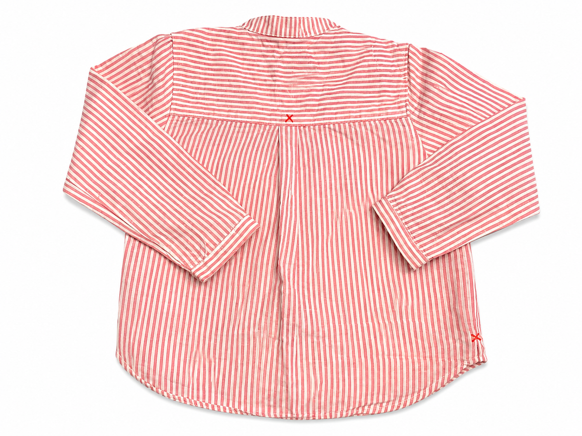 Tartine et Chocolat Striped Linen Shirt – 2 Years children