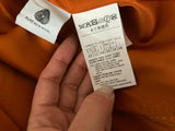 Max Mara Studio Virgin Wool Orange Coat Size I 46 F 44 US 12 UK 14 ladies