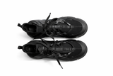 Christina Dior D-Connect  Black Neoprene and PVC Low Top Sneakers Size 39 ladies