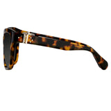 Ann Demeulemeester AD/9/2 Sunglasses D-Frame Tortoise 925 Real Silver LADIES