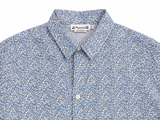 Bonpoint Liberty Print Cotton Shirt Boys Size 10 Years Blue White Floral children