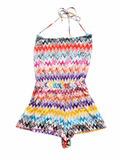 Missoni Chevron Zig Zag Knit Playsuit