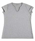 Zadig & Voltaire Skull Flower Strass Grey T-Shirt – Size S ladies