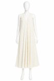 Eres Equinoxe Silk & Cotton Maxi Dress ladies