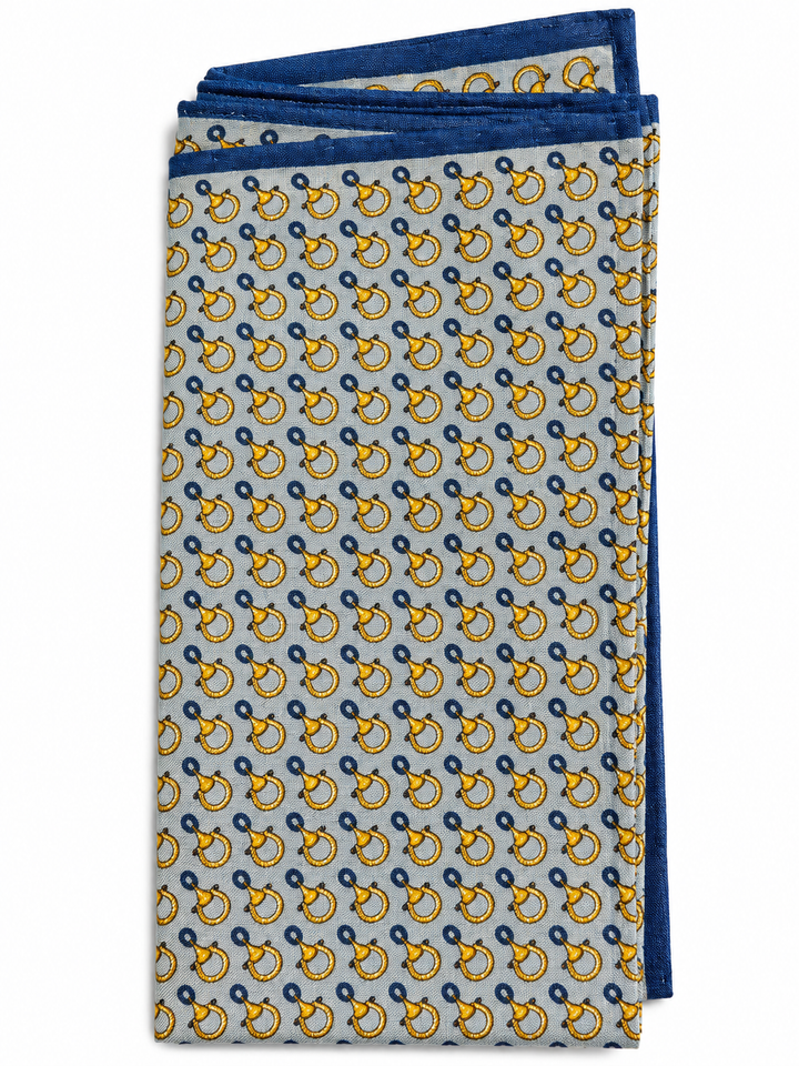 B by Boggi Milano Men’s 100% Cotton Pocket Square men