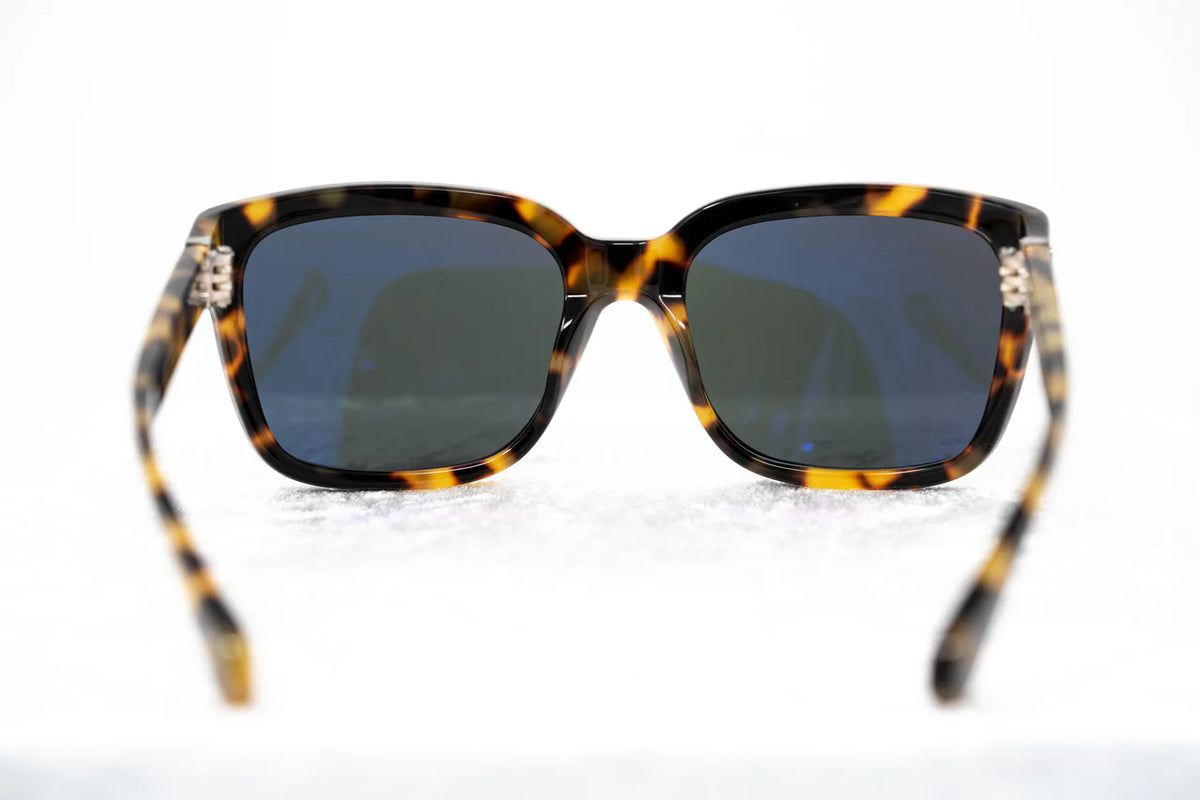 Ann Demeulemeester AD/9/2 Sunglasses D-Frame Tortoise 925 Real Silver LADIES