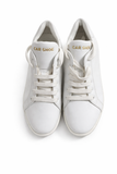 Car Shoe The Original White Leather Snackers Trainers Size 38 UK 5 US 8 ladies