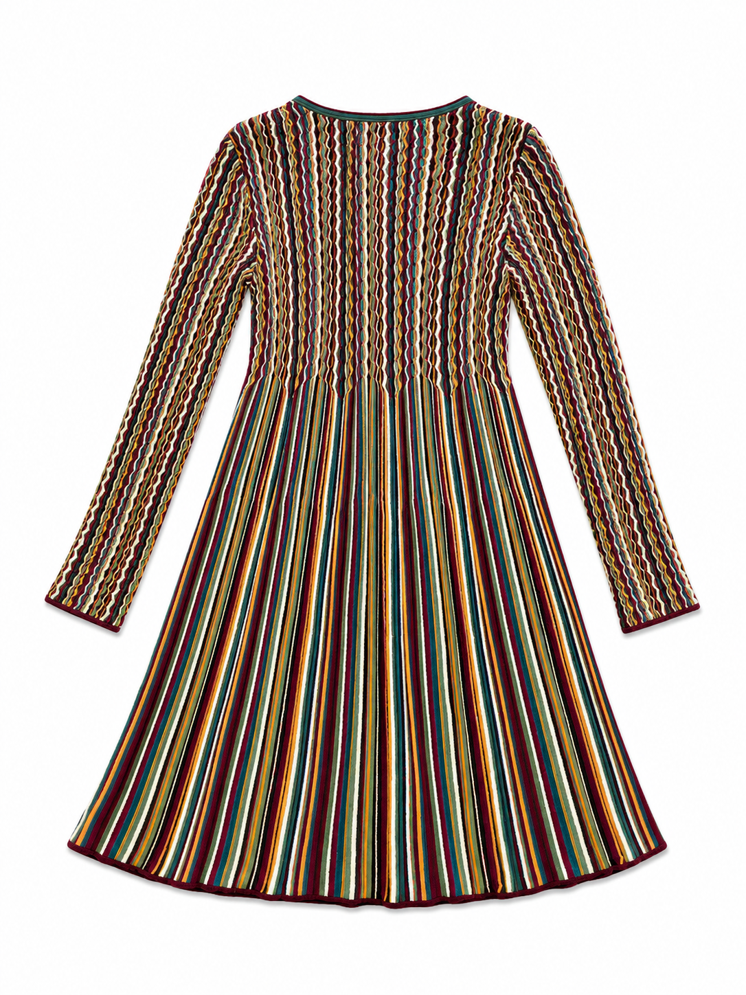 M Missoni Limited Striped Knit Dress ladies