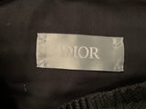 Dior Grey Checked Virgin Wool & Mohair Jogger Pants Trousers Size 50 MEN
