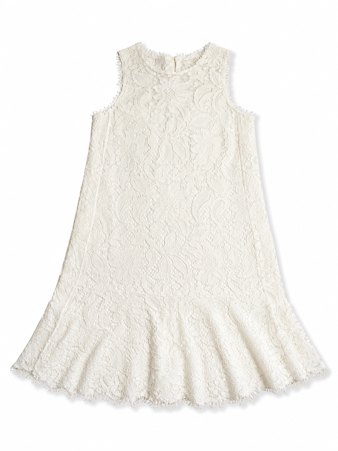 Ermanno Scervino White Lace Mini Dress size I 40 UK 8 US 4 ladies