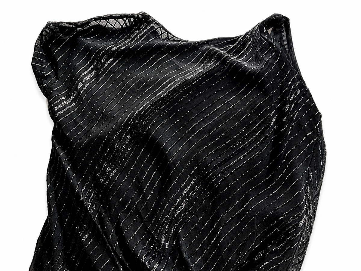 angelo katsapis BLACK DRESS SIZE UK 12 US 8 IT 44 L ladies