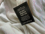 Retrofête Gabrielle iridescent sequin mini robe dress size M medium dress ladies