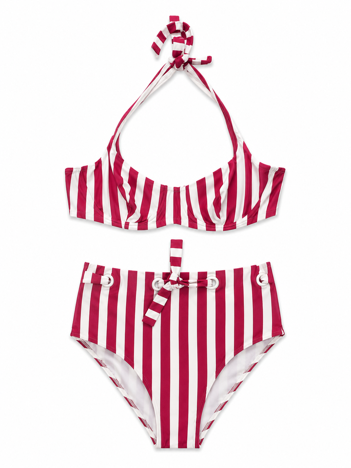 ERES Samba Encanta Striped Two-Piece Bikini Swimsuit