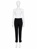 Tom Ford Black Wool Tailored Trousers – Size 40 ladies