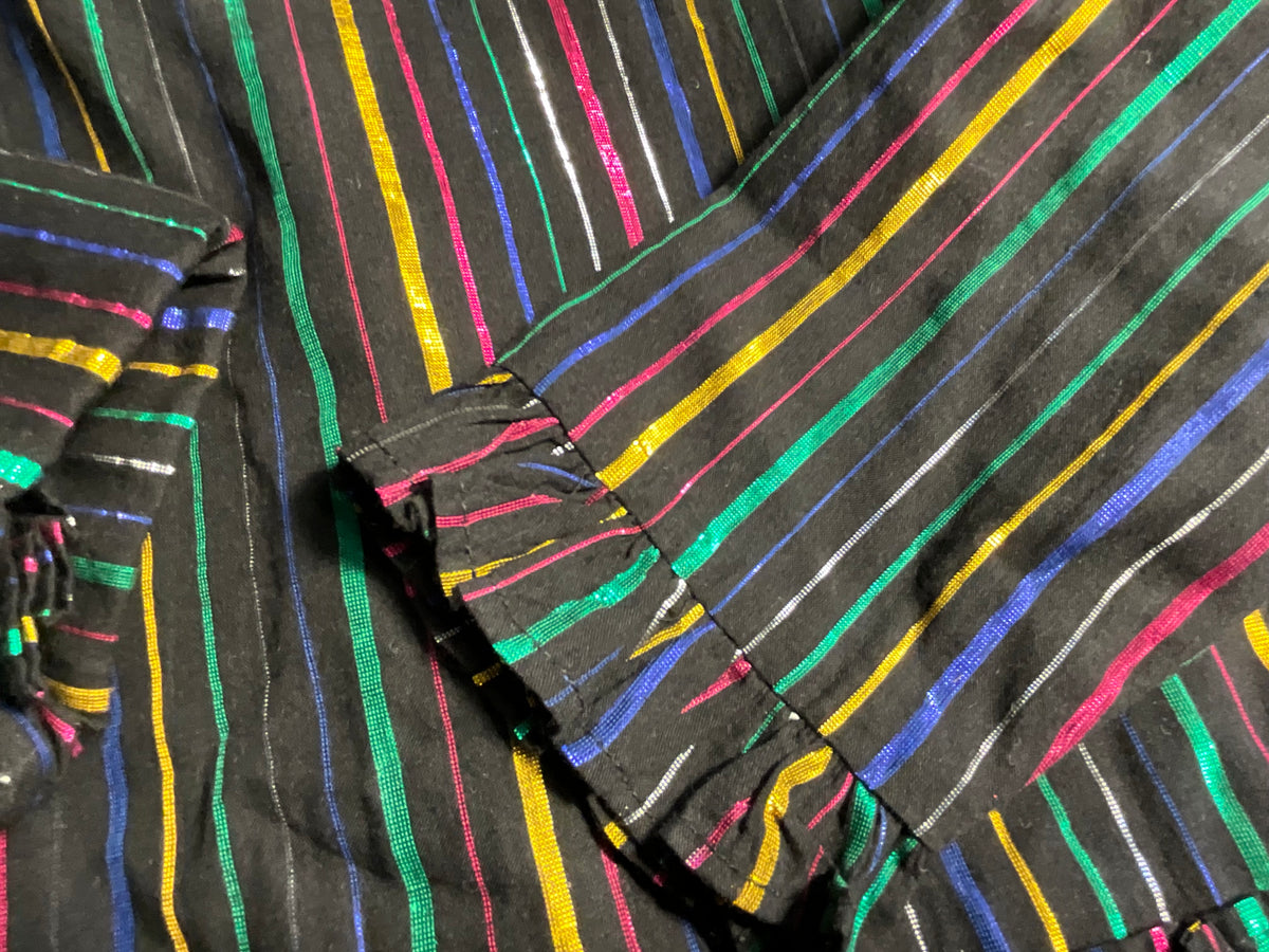 Stella McCartney Kids Metallic Rainbow Stripe Dress children