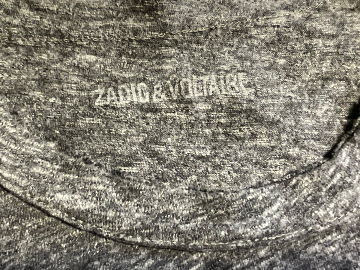 Zadig & Voltaire JE T’AIME Grey T-Shirt  ladies