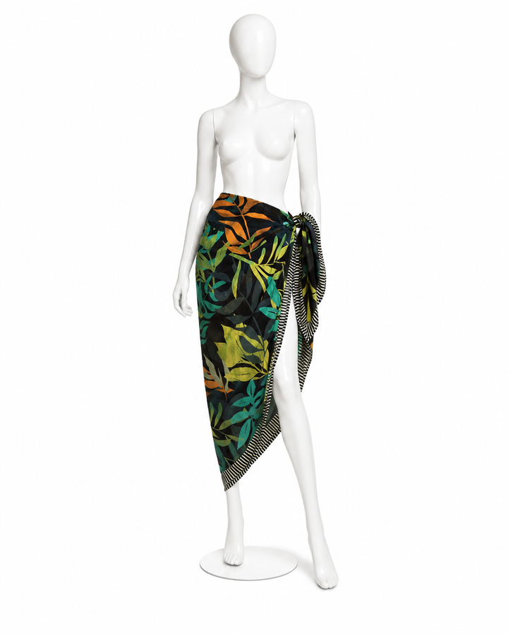 Eres Beautiful printed sarong scarf shawl ladies