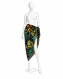 Eres Beautiful printed sarong scarf shawl ladies