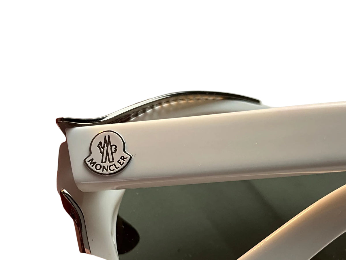Moncler Agel MC516-02 White / Gray Sunglasses MC 516-02 58mm men