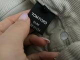 TOM FORD - Slim-Fit Stretch-Cotton Corduroy Trousers size 33 Men