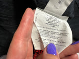 Etro Black Silk Sheer Blouse size I 38 XS ladies