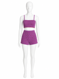 Giorgio Armani Two-Piece Knit Set -shorts and top ladies