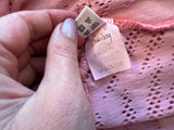 SUNDAY SAINT-TROPEZ MINI SHORTS PINK ONE SIZE FITS ALL LADIES