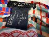 ETRO Multicolour Printed Silk Halter Maxi Dress – Size 42 ladies