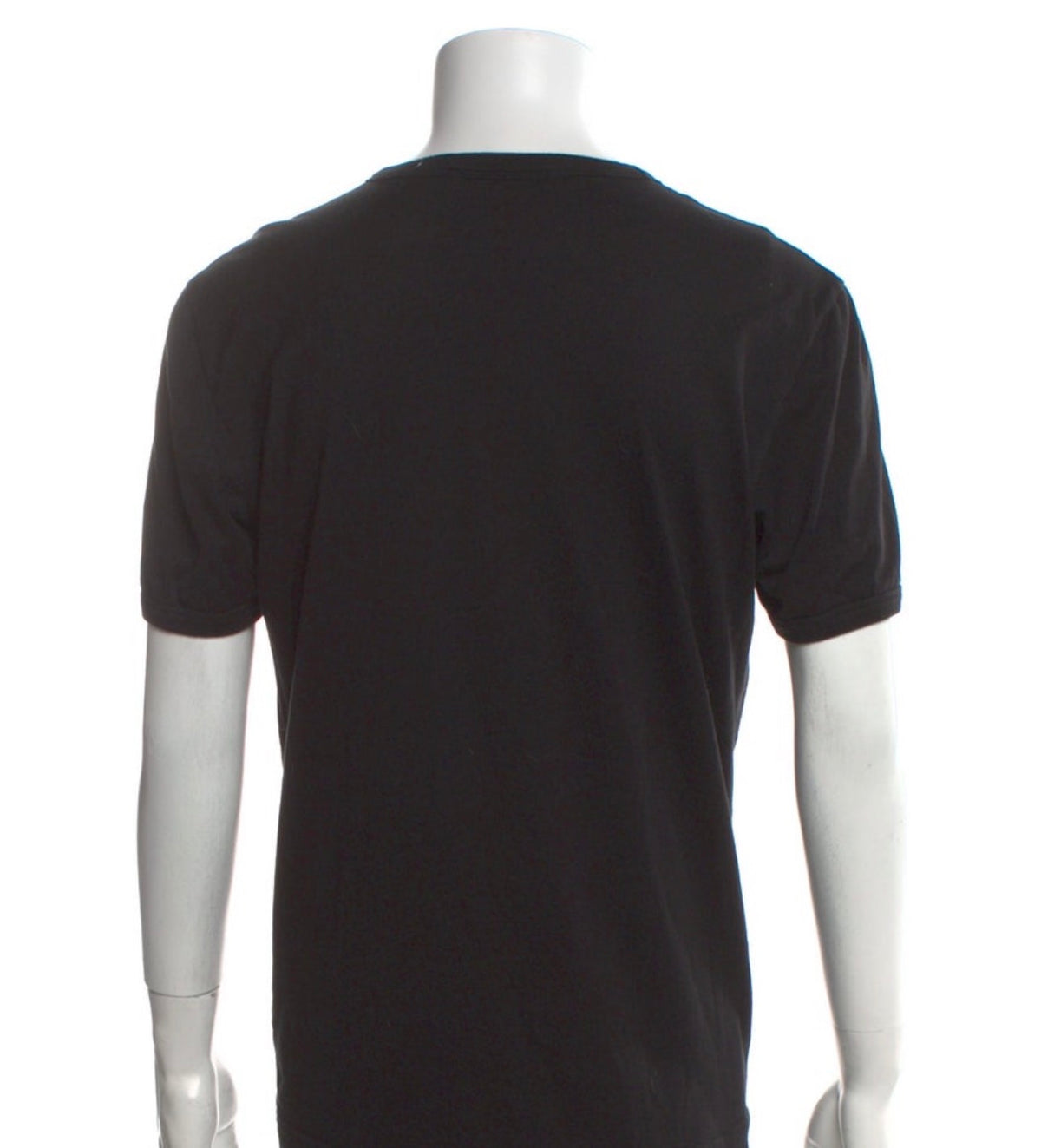 Dolce & Gabbana plaque V neck black T shirt size I 50 men