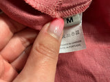 Asceno Organic Linen Tailored Shorts Size M medium ladies