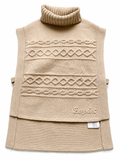 Bonpoint Girls Graziella Jumper Poncho in Beige size 12-14 years children