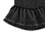 SUNDAY SAINT-TROPEZ MINI SHORTS BLACK ONE SIZE FITS ALL LADIES
