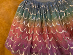STELLA MCCARTNEY KIDS GIRLS’ Tulle Rainbow Tutu Mini Skirt Size 8 years children