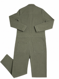 Denim Studio Vadim Khaki Utility Jumpsuit – Size S ladies
