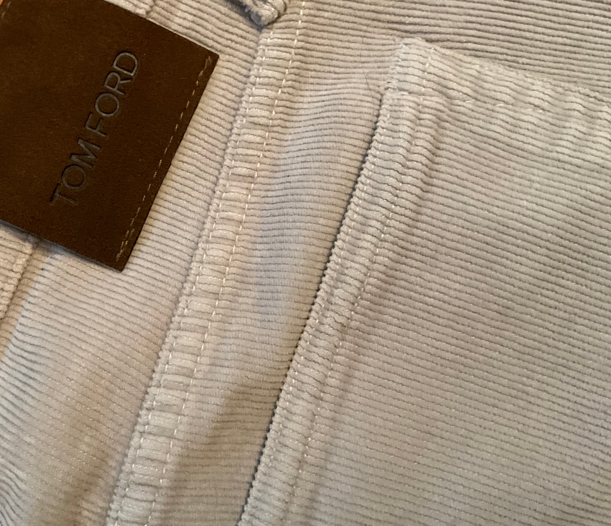 TOM FORD - Slim-Fit Stretch-Cotton Corduroy Trousers size 33 Men