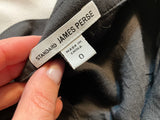 James Perse Black Oversized Shirt size 0 ladies
