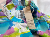 Sara Roka Womens Printed Pleated Dress size I 44 UK 12 US 8 ladies