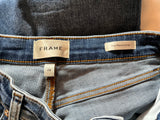 Frame The Pencil cropped high-rise slim-leg jeans size 29 ladies