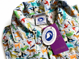 Trotters London x Liberty Boys Zoo Print Pyjama Set – Size 6/7Y children