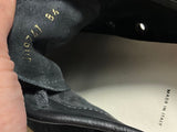 Tom Ford Black Suede Low-Top Trainers with Gum Soles – Size 8½ / EU 41.5 men