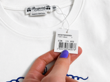 Bonpoint Embroidered Logo T-Shirt White Size 12 years old children