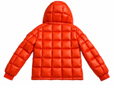 Moncler Kids Unisex Jeff Giubbotto Orange Down Puffer Jacket – Size 10A years children