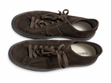 Tom Ford Dark Brown Suede Low-Top Trainers – Size 9 / EU 42 men