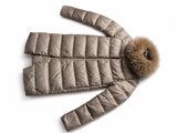 Herno Fox Fur Trim Down Puffer Jacket – Size IT 36 UK 4 US 0 ladies