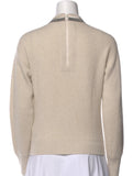 Brunello Cucinelli Cashmere Monili-Details Jumper Sweater Size M medium ladies