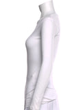 Brunello Cucinelli White Cotton Monili-Detail Top Size S small ladies